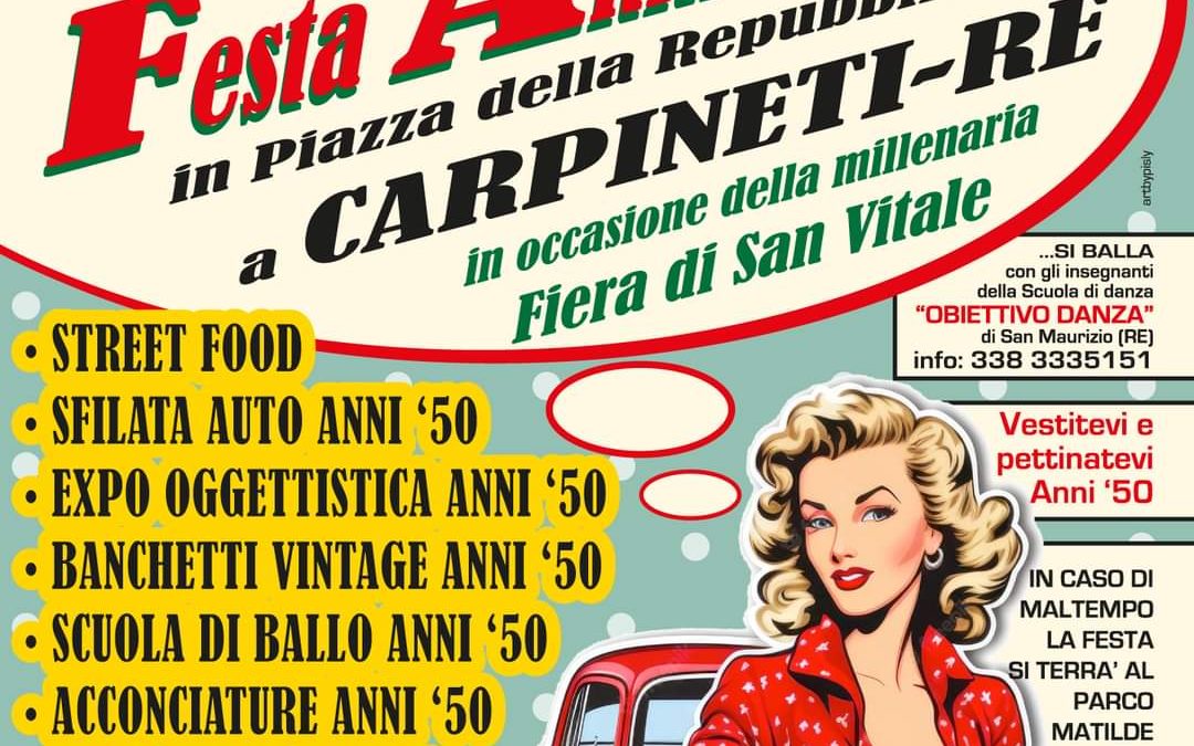 Fiera di San Vitale – Carpineti 26-27 Agosto 2023